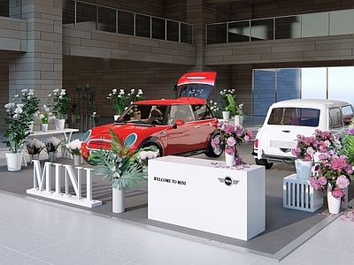 现代宝马mini车展