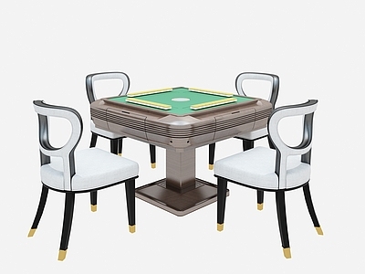 现代棋牌室麻将机组合