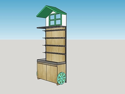 玩具店摆设玩具展柜