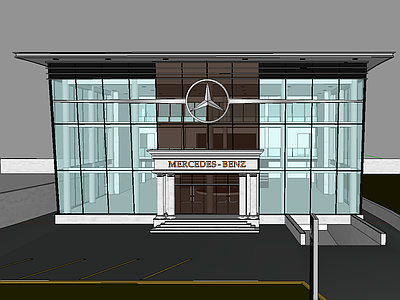 4S店空间模型