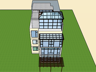 多层建筑阳光房