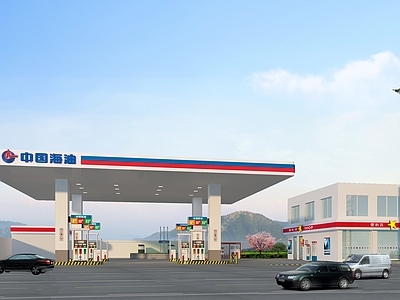 现代加油站