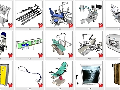 呼吸机  吸氧机  担架  手术台 CT机 X光机 医疗器材组合
