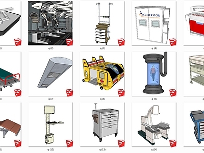 呼吸机  吸氧机  担架  手术台 CT机 X光机 医疗器材组合