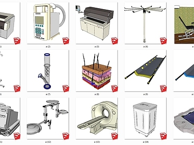 呼吸机  吸氧机  担架  手术台 CT机 X光机 医疗器材组合