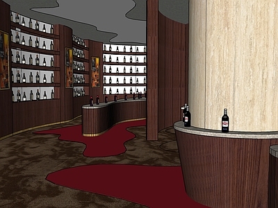 平安金融中心 商业裙楼 红酒专卖店