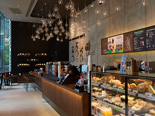 现代loft咖啡馆面包店餐饮空间案例（施工图+效果图） 蛋糕店
