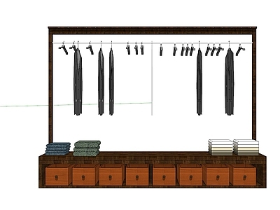 服装店 挂架
