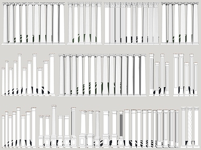 欧式石膏罗马柱组合 立柱