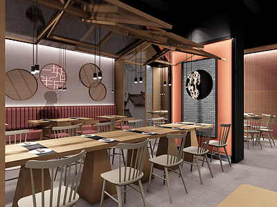 苏州Ufun 一城半点 餐饮 施工图 效果图＋高清官方摄影＋SU模型
