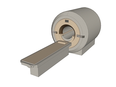 现代风格CT机 医疗设备 核磁共振