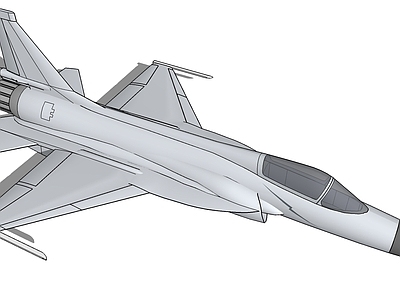 现代风格小型飞机