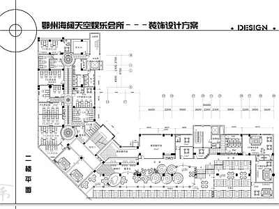 KTV 会所 娱乐空间施工图