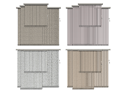 现代风格百叶帘