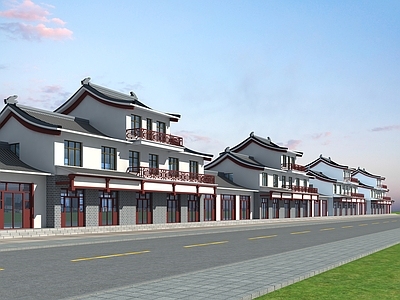 新中式沿街商业