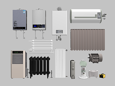 现代热水器 暖气片 取暖片 空调 除湿机 水泵 电热水器 燃气热水器