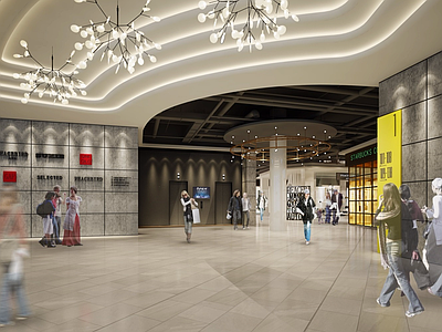 上海万科畹町坊商业丨效果图 方案 施工图 物料 灯光 软装 建筑图 景观