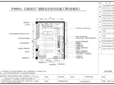 便利店布局 便利店设计 全套施工图之第一篇