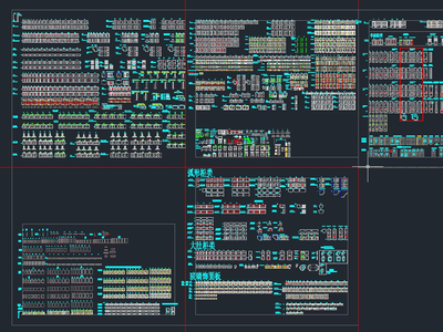 橱柜 图块CAD图纸