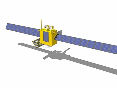 现代风格卫星 通信卫星 高科技机器 空间站 雷达 飞机 宇宙飞船 太空舱