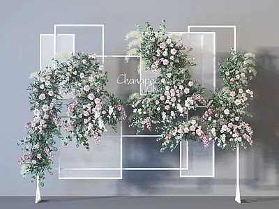现代植物墙 绿植墙  植物 绿植 花艺 花