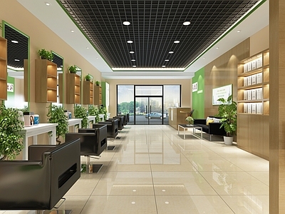 现代理发店 发廊