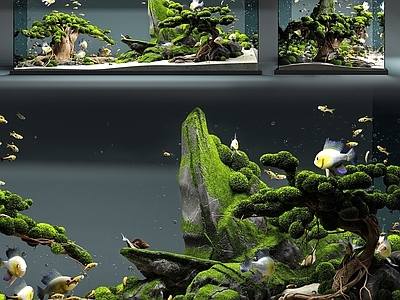 现代鱼缸 水族馆