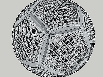 工业风格卫星 NASA 变形机器人 球型 笼子 无人机 Shapeshifter NASA概念计划 土卫六