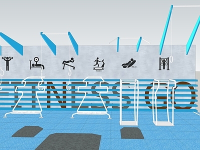 现代风格组合器材