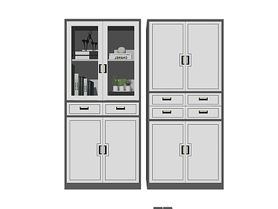 现代风格办公用品组合