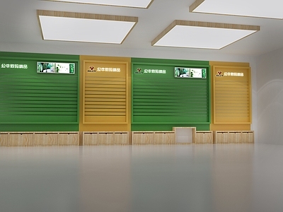 现代风格陈列柜 展厅