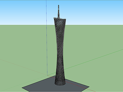 现代风格塔楼 电视塔