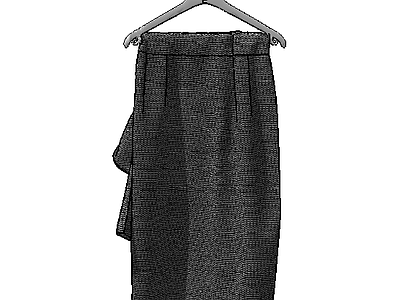 现代风格展示服装