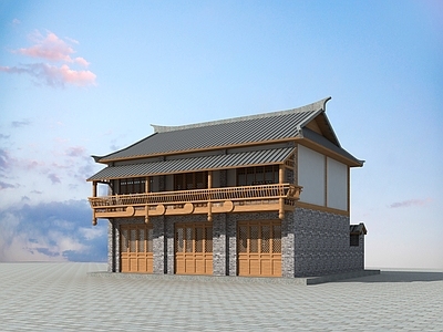 中式 徽派建筑