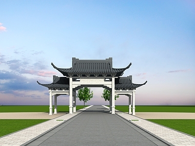 中式牌坊 大