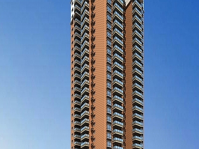 简欧高层住宅楼