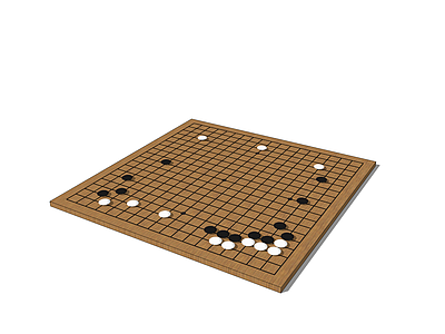 现代风格娱乐器材组合 围棋