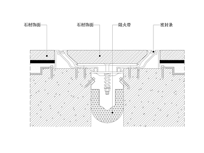地坪 地面变形缝 成品 节点图 地面节点