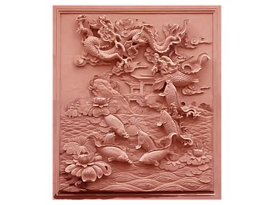 中式风格浮雕