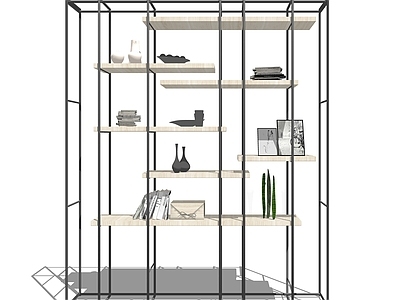 工业风格装饰架