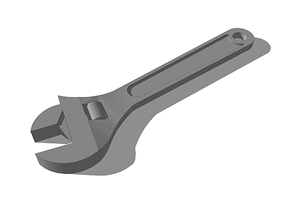 现代风格修理工具 扳手 螺丝起子