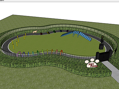 现代风格宠物乐园 娱乐器材组合