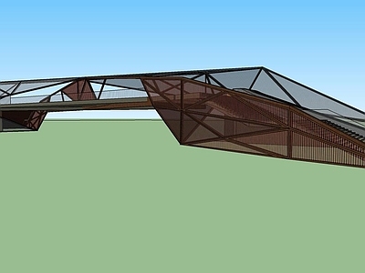 现代风格天桥
