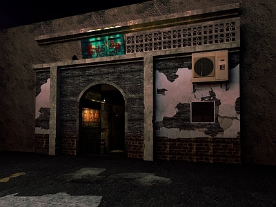 现代风格火锅店 破旧复古火锅店