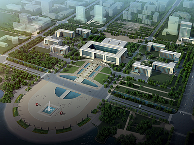 山东阳信行政办公中心 CAD 文本