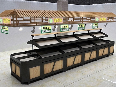 现代风格水果专卖店