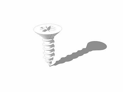 现代风格修理工具 螺丝钉 钉子