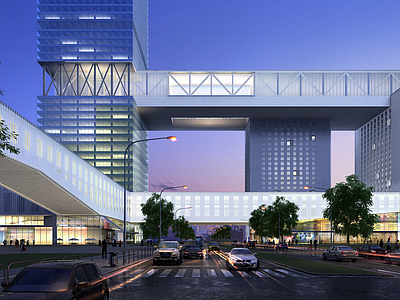 高层办公 CAD SU 文本
