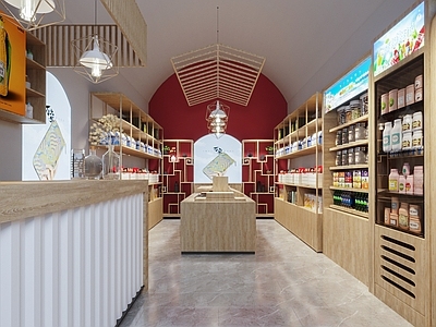 新中式景区文创商店