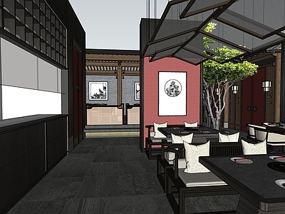 新中式餐厅 火锅店